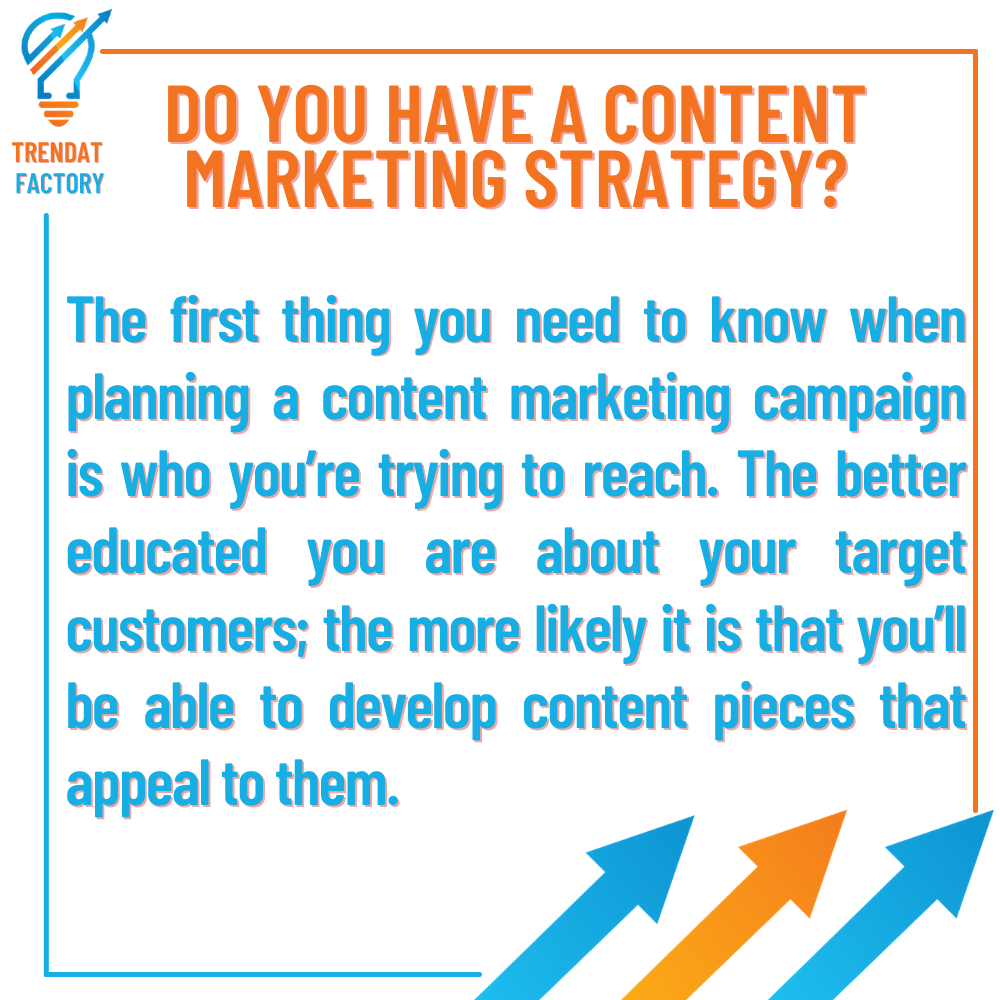 Digital Marketing Services Content Marketing - Trendat Factory